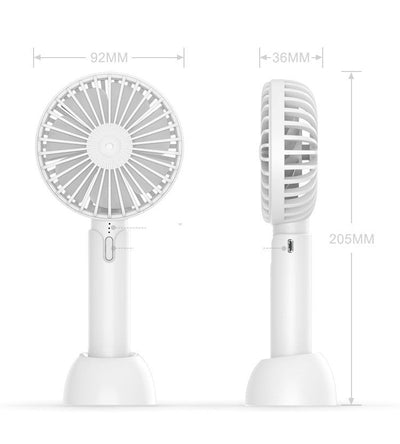 Handheld Mini Silent Desktop Small Electric Fan