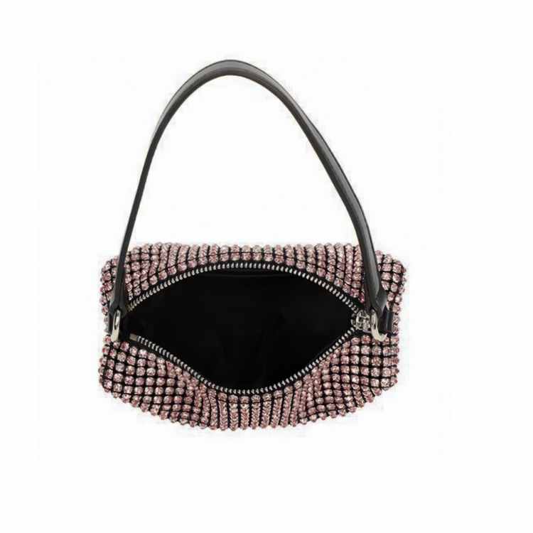 Mini bolso Strass Pink