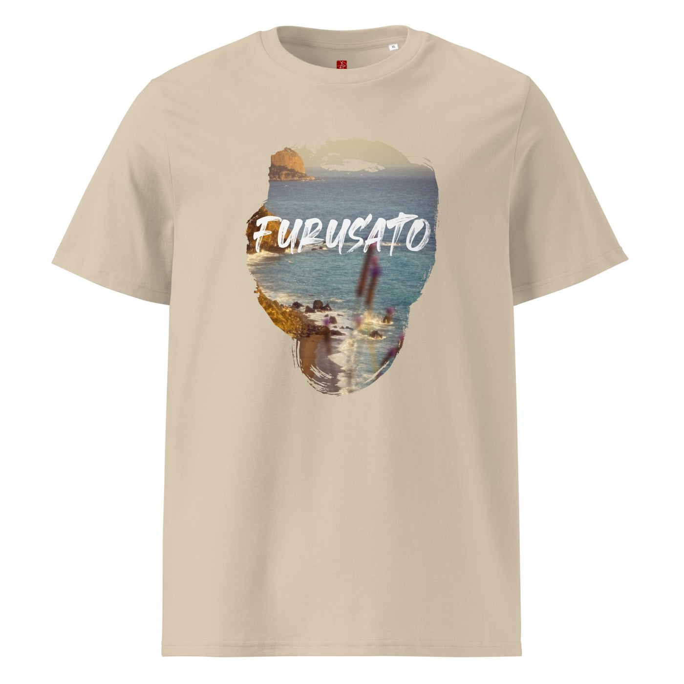 GOTS Organic Cotton T-Shirt – “Furusato” Coastal Design