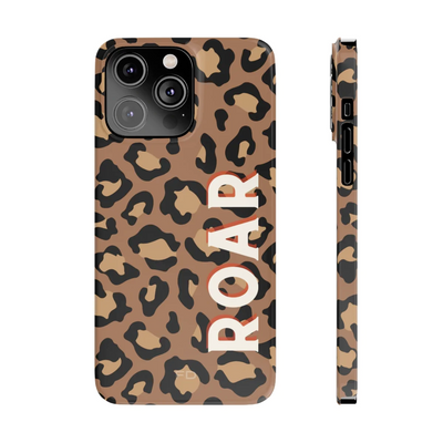 Leopard Print Slim Case for iPhone 14 Series