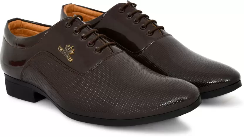 Lace Up For Men  (Brown)