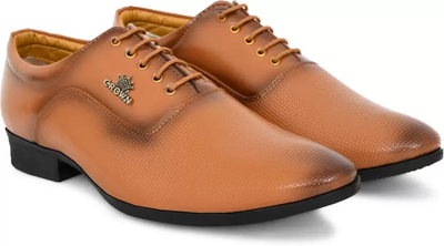 Lace Up For Men  (Tan)