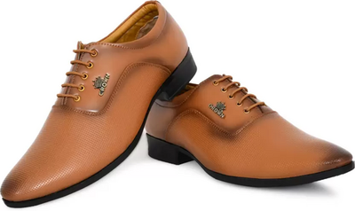 Lace Up For Men  (Tan)