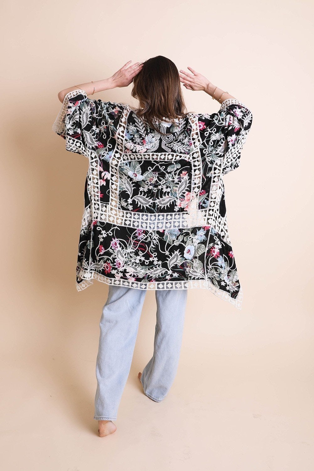 Heirloom Embroidered Kimono