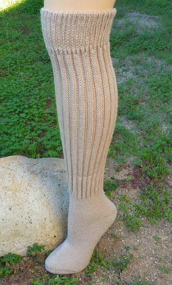 Knee-Hi Alpaca Socks