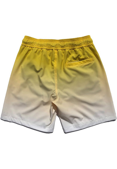 Eco-Friendly Quick dry UV protection Perfect fit Yellow Beach Shorts