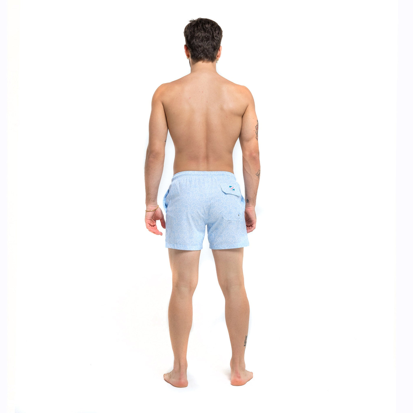 Ocean Motion - 5" Swim Trunks + Compression Liner