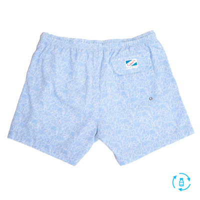 Ocean Motion - 5" Swim Trunks + Compression Liner