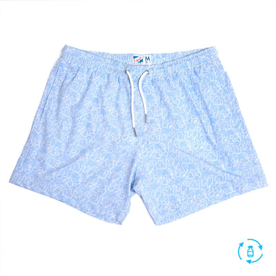 Ocean Motion - 5" Swim Trunks + Compression Liner