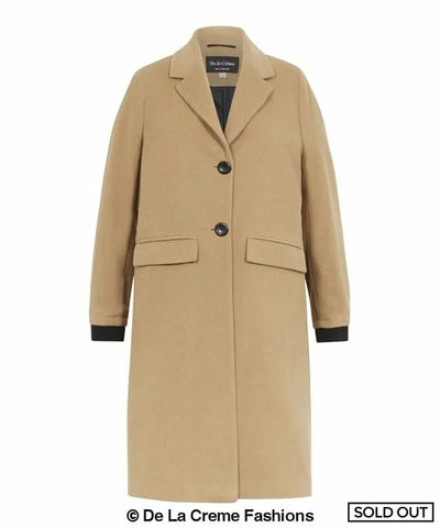 Women Wool Blend Winter Warm Knee Length Coat