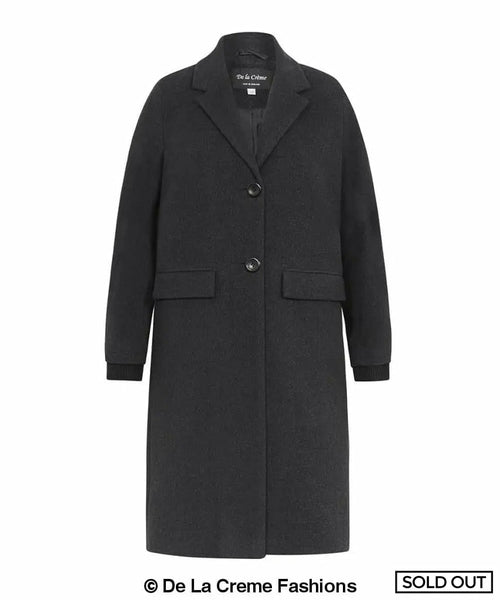 Women Wool Blend Winter Warm Knee Length Coat