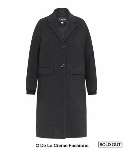 Women Wool Blend Winter Warm Knee Length Coat