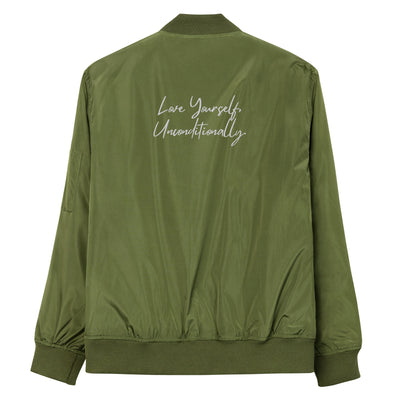 Self Love Premium recycled bomber jacket