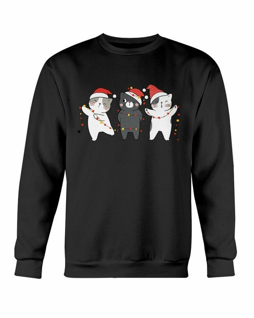 Cute Cats Christmas Sweatshirt