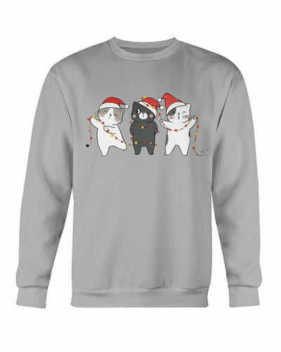 Cute Cats Christmas Sweatshirt