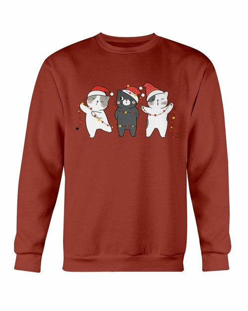 Cute Cats Christmas Sweatshirt