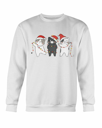 Cute Cats Christmas Sweatshirt